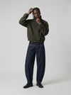 Bell-Leg Balloon Denim