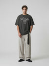 Elevated Ask Tnsgye Script Oversized T-Shirt