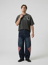 Statement Double Snake Print T-Shirt