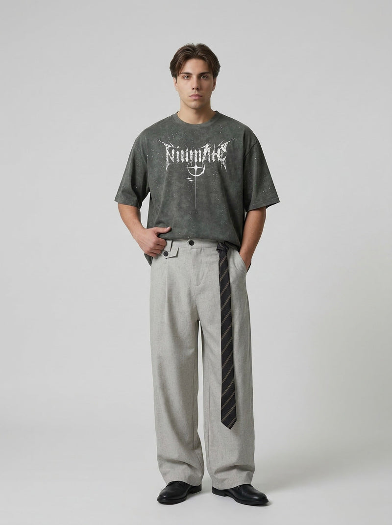 Print Thorn Night Starry T-Shirt