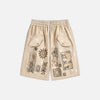 Street Tag Casual Shorts
