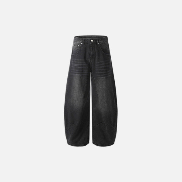 Classic Denim Scimitar Bell Leg Denim alternatif görünüm
