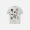 Vibrant Animal Print Sundaze Crewneck T-Shirt