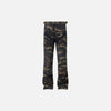 Big Horn Woodland Spliced Zipper Denim