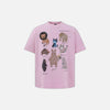 Vibrant Animal Print Sundaze Crewneck T-Shirt