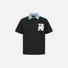 Current Heat-Wave Sport-Collar Personalized Mens T-Shirt