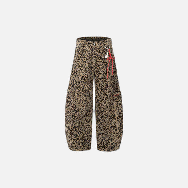 Wild Print Western Classic High Denim
