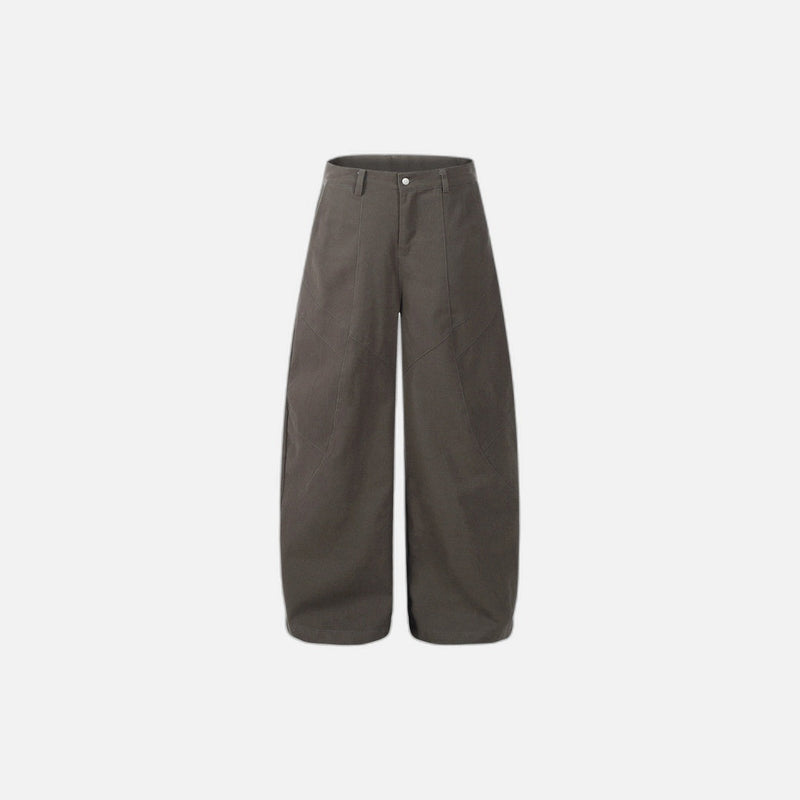 Split Construct Wide-Leg