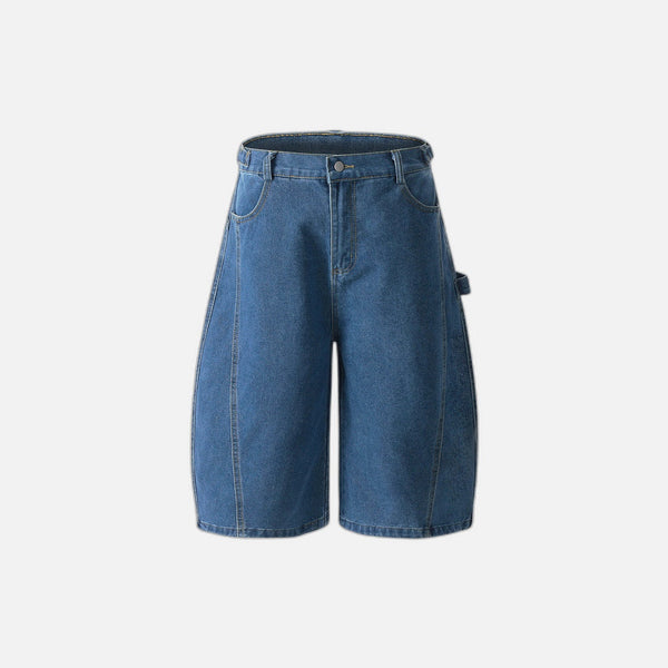 Runway Width Denim Shorts