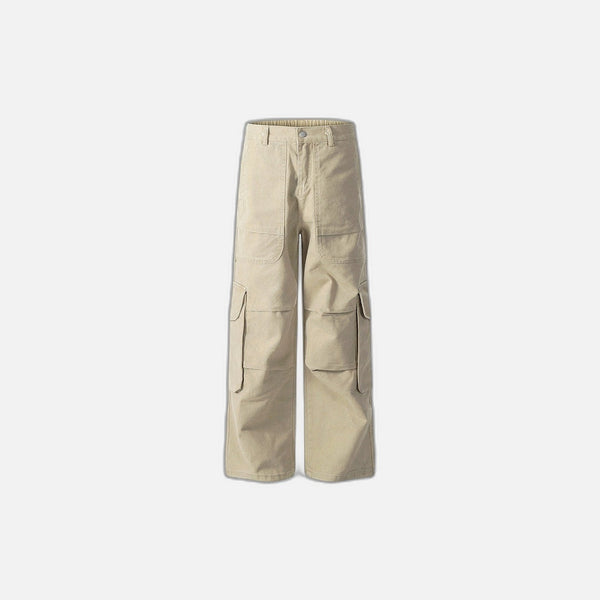 Custom Drape Work Trousers alternatif görünüm