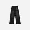 Chained Stitched Easy Cut Wide Denim