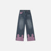 Stitched Rabbit Relaxed Denim