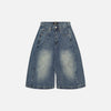 Punk Wash Denim Wide-Leg