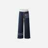 Pop Match Wide-Leg Trousers