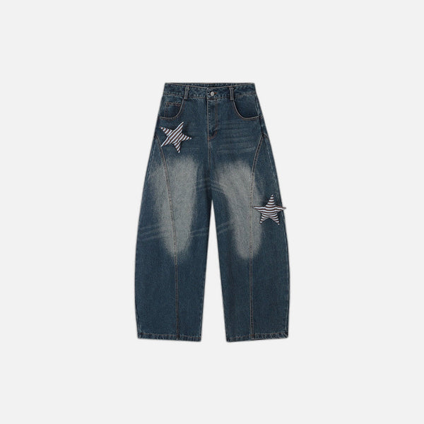 Modern Decorative Stellar Machete Denim