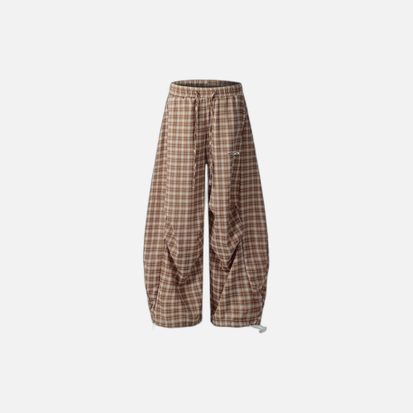 Plaid Flow Wide-Leg alternatif görünüm