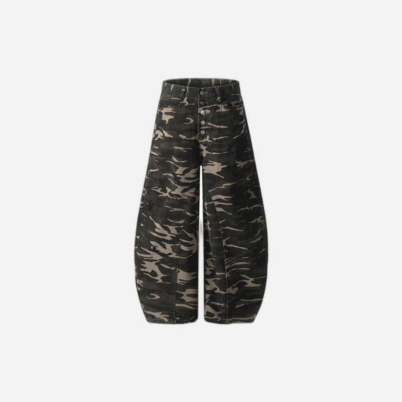 Chic Woodland Bell Leg Denim