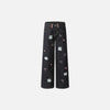 Cartoon Love Stitchwork Denim