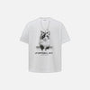 Heartland Style Nine-Lives Print Decorative T-Shirt