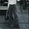Bell-Leg Stripe Wild Denim