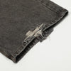 Faded Wrinkled Torn Denim