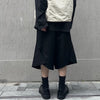 Irregular Blade Niche Suit Denim Shorts