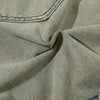 Khaki Multi-Pocket Baggy Denim