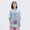 Easy-Fit Cute Cartoon Imprinted T-Shirt