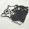 Abstract Dual Whisker Illustrated T-Shirt