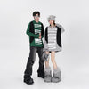 Jumbo Script Patchwork Sweatshirt