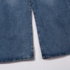 Drawstring Relaxed Blue Denim