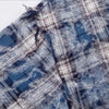 Distressed Plaid Vintage Torn Top