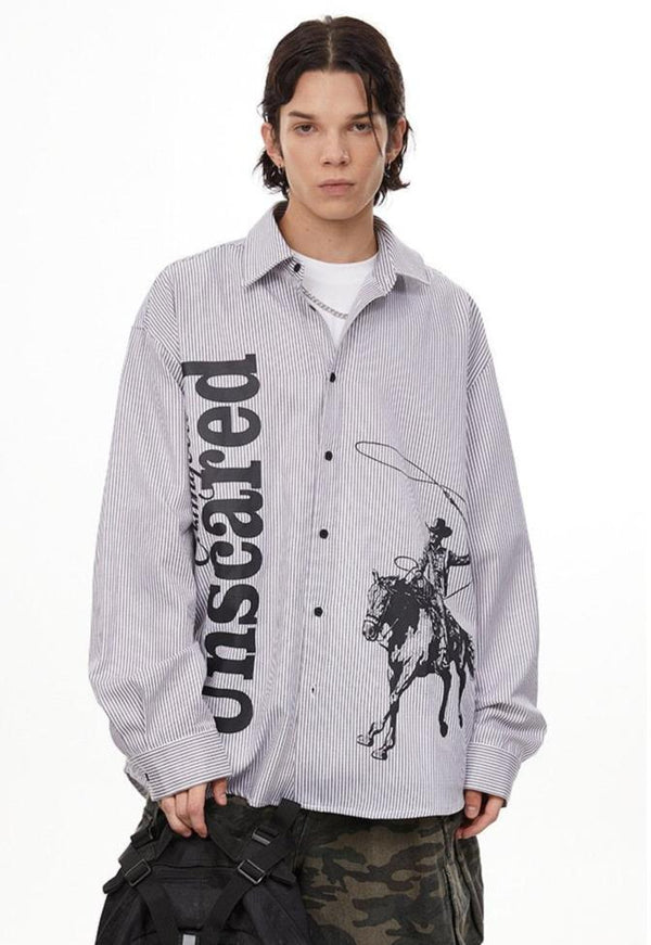 Moto Spirit Fearless Print Top alternatif görünüm