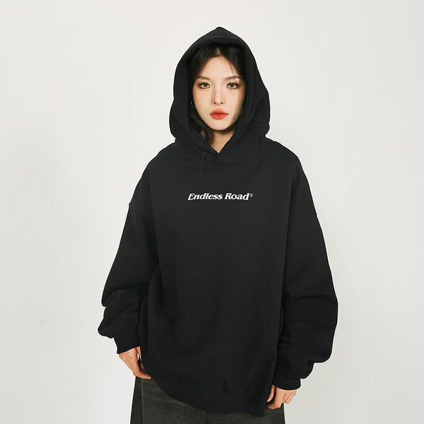 Solid Endless Road Sweatshirt alternatif görünüm