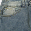 Detachable Versatile Denim Trousers