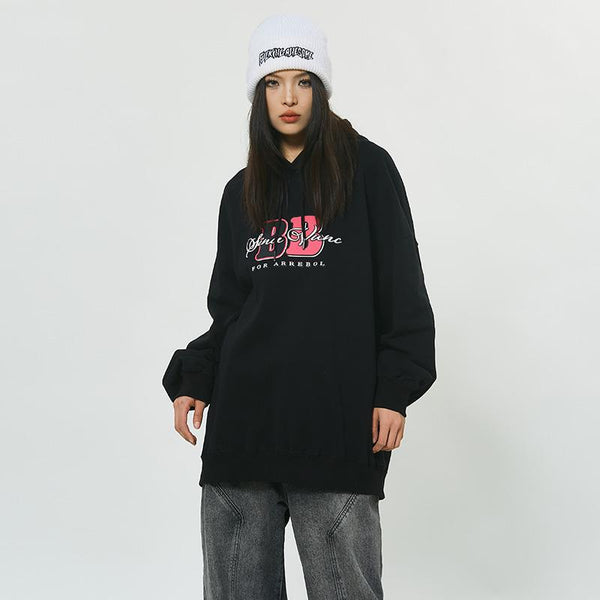 Back To Back Letter Sweatshirt alternatif görünüm