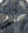 Retro Pocket Loose Trousers