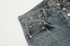 Faded Button-Fly Denim