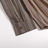 Festive Stripe Playful Woven Top