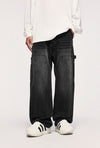 Vintage İspanyol Paça Jean Pantolon, model üzerinde — Navra Wear