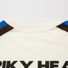 Athletic Color Contrast Boxy-Fit T-Shirt