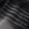 Faded Black Denim