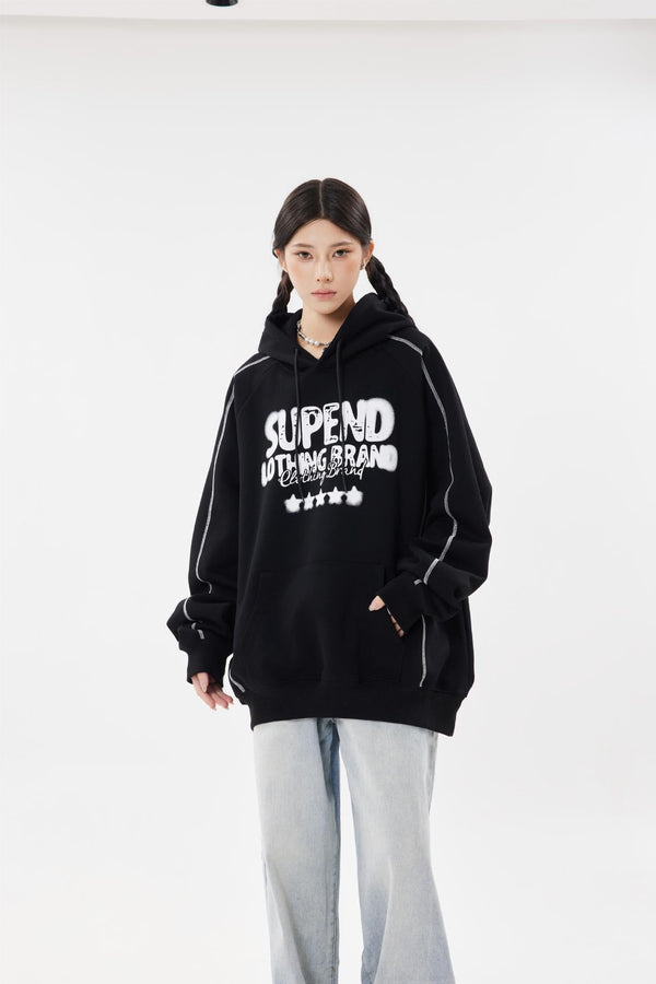 Tunnel Vision Star Sweatshirt alternatif görünüm