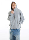 Minimal Zip-Up Sweatshirt