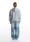 Minimal Zip-Up Sweatshirt