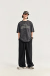 Solid Loose Baggy Trousers