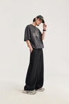 Solid Loose Baggy Trousers