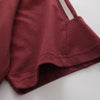 Laid-Back Side Line-Pattern Embroidery T-Shirt