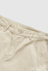Relaxed Classic Gravel Torn Denim