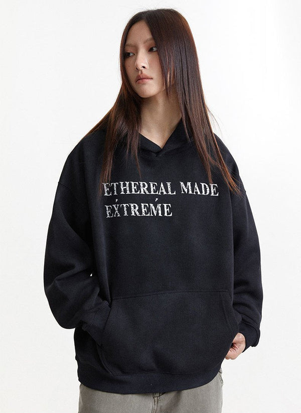 2000s Dreamy Oversized Sweatshirt